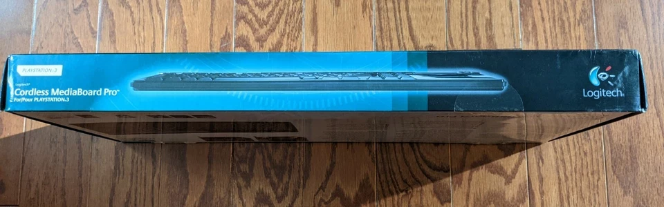 Logitech Cordless MediaBoard Pro Keyboard Bluetooth for PlayStation 3 PS3, New - Image 4 of 4