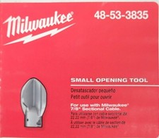 Milwaukee Small Spade Cutter Drain Cleaning Tool for 7/8 in. Sectional Cable