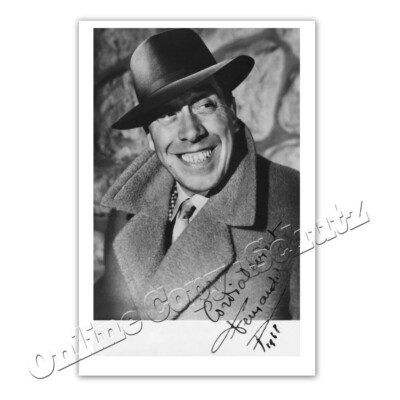 Fernandel alias Pfarrer  Don Camillo und Peppone''  Fernsehserie + Autogramm