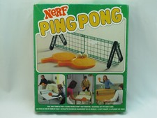 Nerf Ping Pong 1982 Parker Brothers 100% Complete Excellent Plus Bilingual