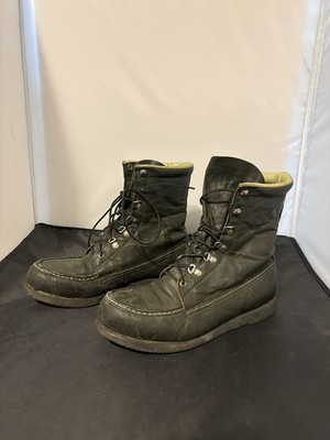 vTg black browning kangaroo leather hunting boots 9.5D
