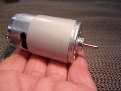 DC Motor 6-12 V, Ø 38 mm, RS555 Größe, starker Universalmotor, Daten siehe unten