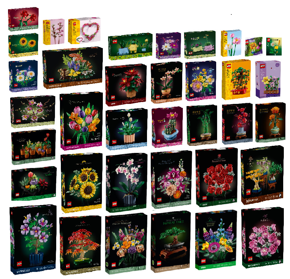 Seleccionar LEGO Flores Ramo de Temporada Regalo BOTANICAL COLLECTION Ramo