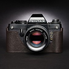 Pentax LX Real Leather Half Case Camera Retro Style Insert Cover New TP Handmade