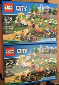 LEGO CITY: People Pack-Fun in the Park (60134) Lot of 2 Unopened Sealed
