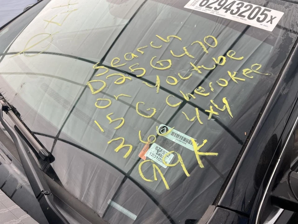 Speedometer Cluster 7" Display Screen US Market Fits 15 GRAND CHEROKEE 211538 - Image 3 of 4