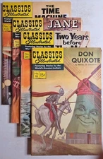 Classics Illustrated (1941) #s 11 25 39 133  - Very Good/Fine - Lot Of 4