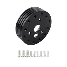 Grant Steering Wheel Hub Adapter Spacer Kit - 6 Hole To 3 Hole 1 Inch Black