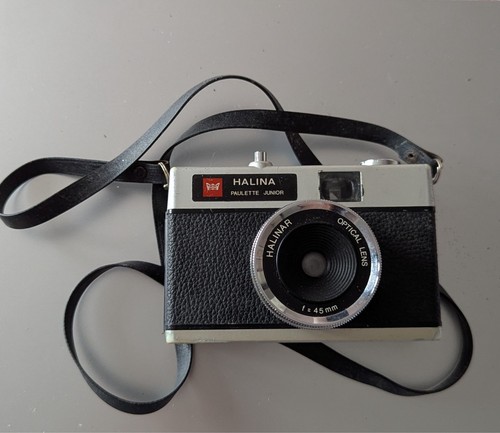Vintage Halina 35mm Film Camera Retro Collector's Piece with Strap