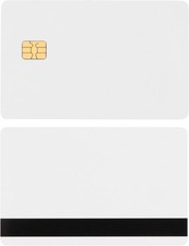 50 Pack SLE4442 Chip Cards with 2 Track 8.4mm HICO Magnetic 50pack, 50pack