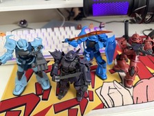 Lot of Zaku Hobby Figures