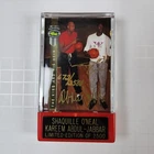 1992 Classic 4 Sport Shaquille O’Neal Kareem Abdul Jabbar Dual Auto RC Shaq COA
