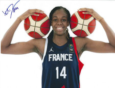 DOMINIQUE MALONGA Signed 8.5 x 11 Photo Signed REPRINT Basketball WNBA Storm