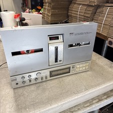 Akai GX-77 Stereo Reel to Reel Tape Recorder For Parts or repair , Powers on