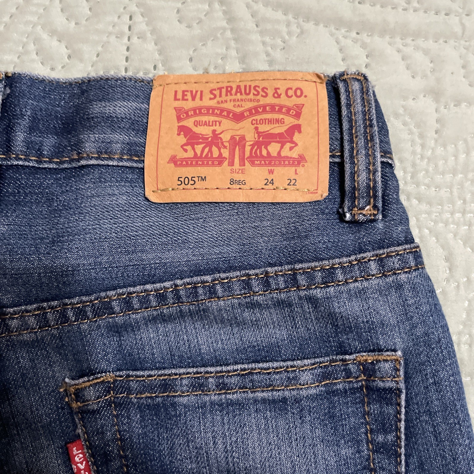 Levi’s Boys Size 8 Regular 505 thumbnail 8