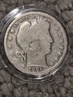 1896 Silver Barber Half Dollar From Danbury Mint Collection