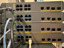 Cisco WS-C3560CX-8PC-S Switch 8 Port Gigabit PoE 2 TESTED  152-7.E10.bin
