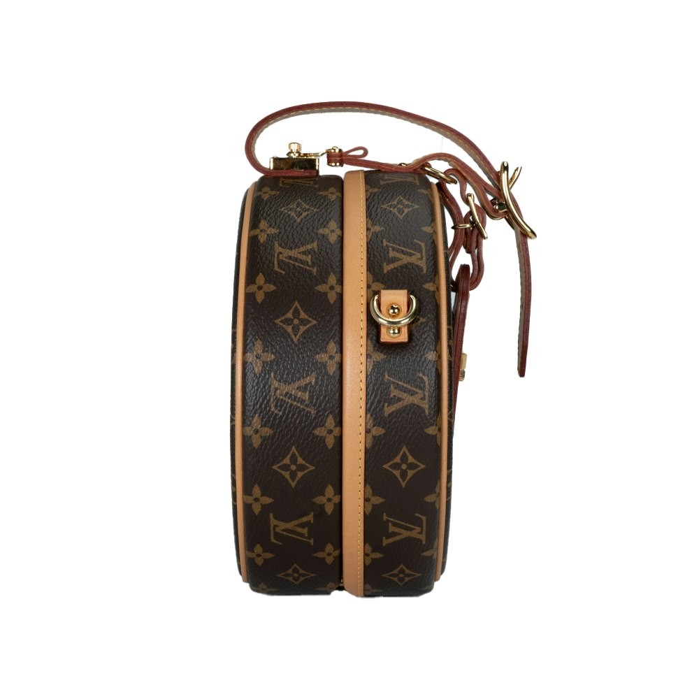 Louis Vuitton Monogram Coated Canvas Boite Chapeau Souple PM Brown image 6