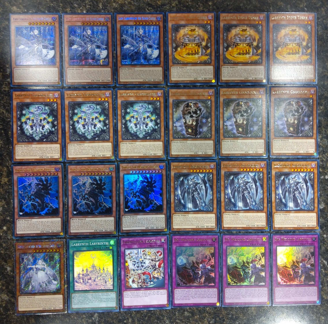 Labrynth DECK CORE the Servant Welcome Lady of the Silver Castle