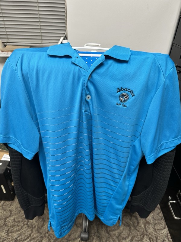 Adidas Climachill Abacoa Golf Club Shirt Size Large