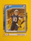 2024 Panini Clearly Donruss Drake Maye Rated Rookie #53 MVP Patriots