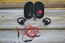 Beats By Dr Dre Powerbeats2 In-Ear Ear-Hook Headphones Black 3.5mm Mic Stereo