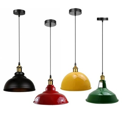 Deckenleuchte Vintage Industrial Pendelleuchte Metall Deckenlampe Hängelampe E27
