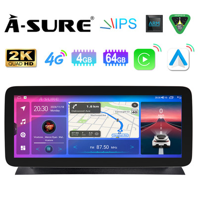 12.3'' 2K 8Core 4+64GB Android15 Radio Carplay BT für Mazda 3 2014-2018 High-end