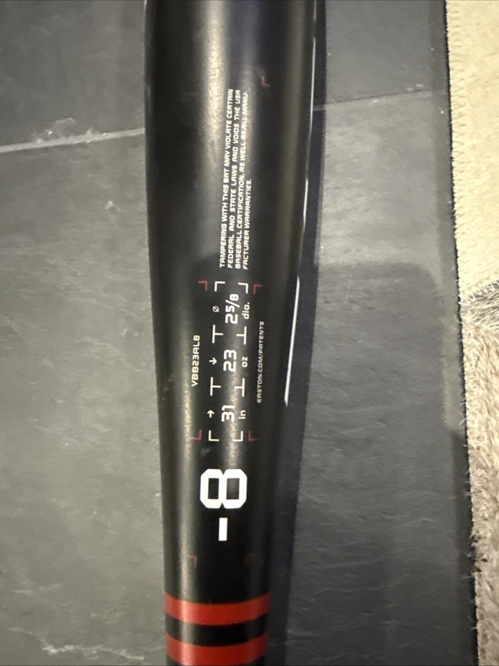 Apenas usado: Bate de béisbol Easton Alpha ALX -8 EE. UU.: YBB23AL8 - 31”23 OZ. Foto 3 de 4