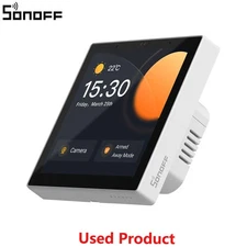 SONOFF Used NSPanel Pro Smart Home Center Control Panel EU Matter Zigbee Gateway
