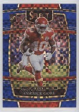 2021 Panini Select Concourse Blue Prizm 34/199 Derrick Gore #84 fm0