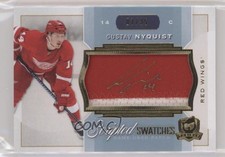 2014-15 Upper Deck The Cup Scripted Swatches 7/35 Gustav Nyquist #SW-GN Auto 0c3