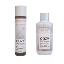 Brand NEW Bath Body Works Cozy Creamy Body Wash, 10 oz Body Mist