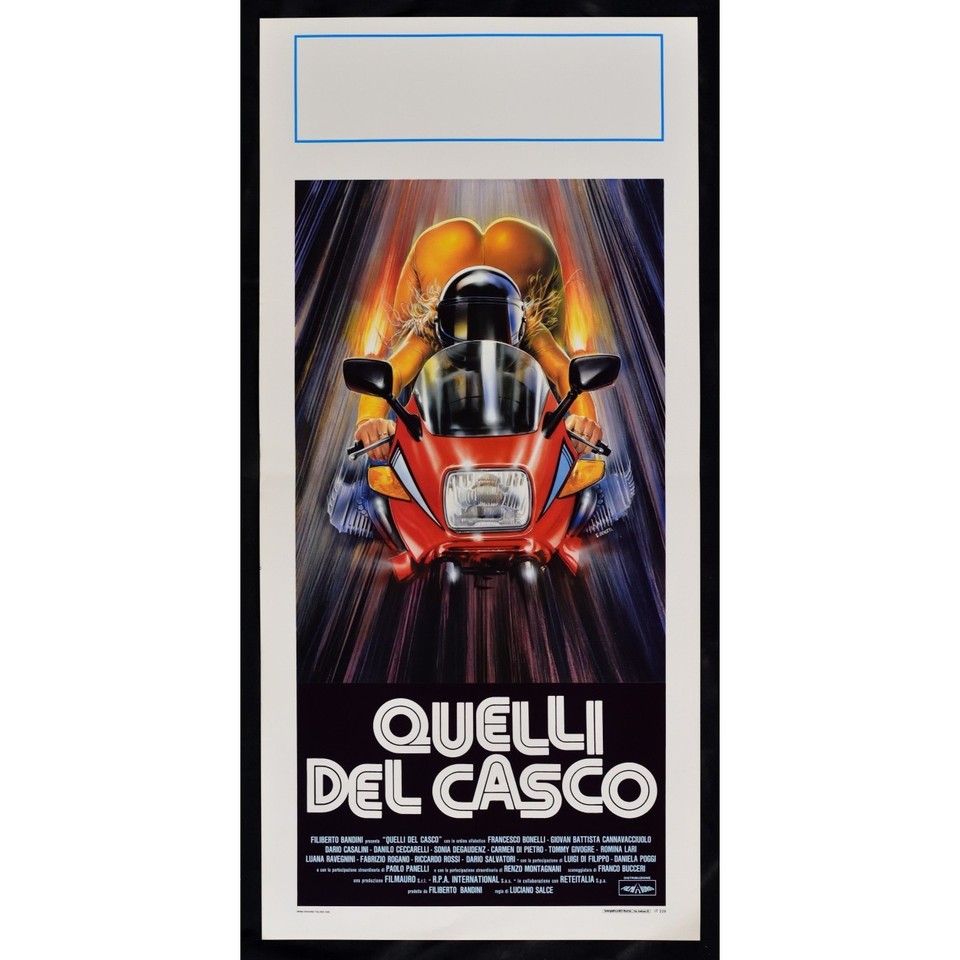 Locandina di Quelli del casco (1987)