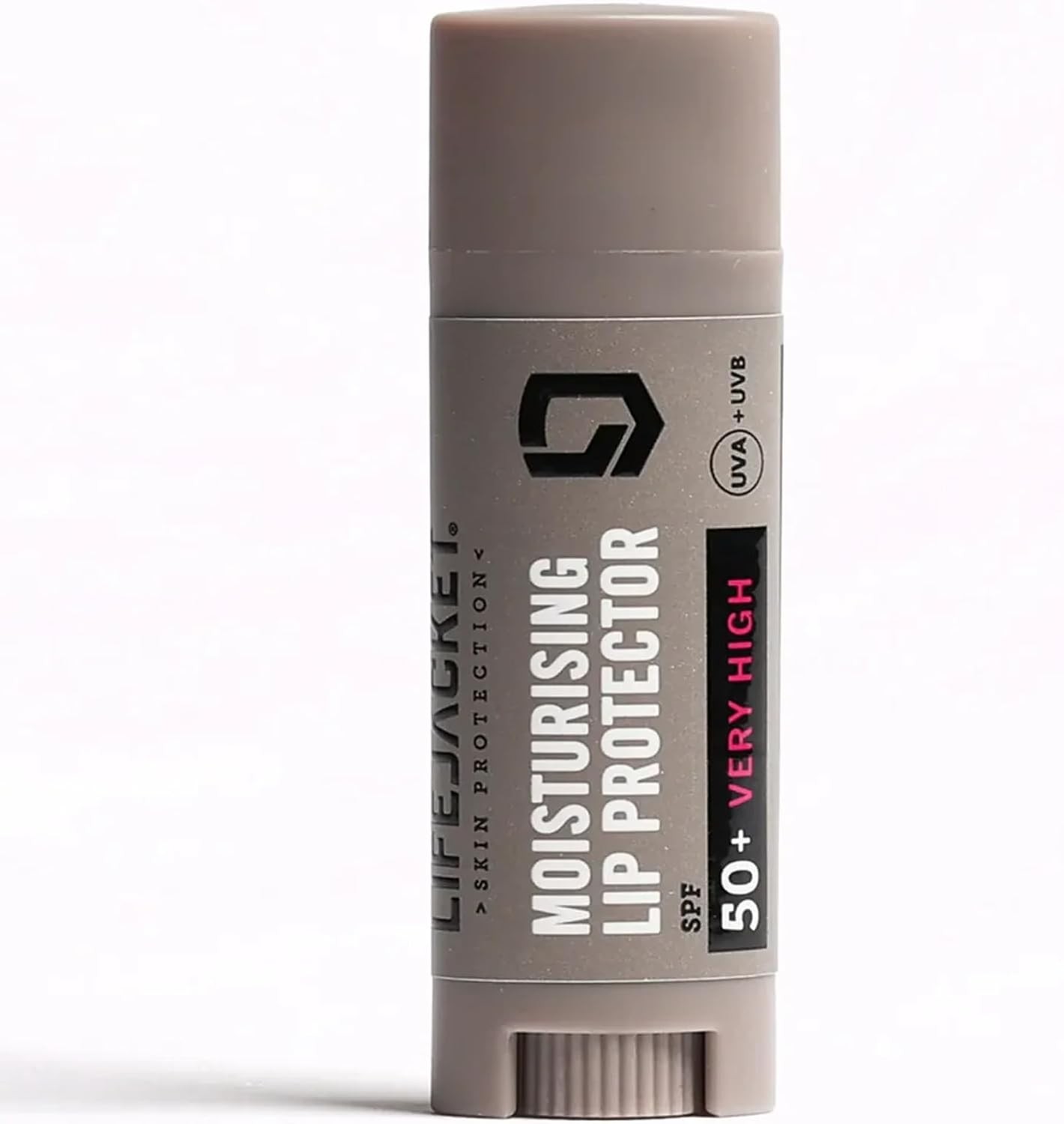 SPF 50+ Lip Balm Sun Stick Shea Butter Beeswax Water-Resistant Fragrance Free - Image 3