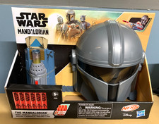 NERF Star Wars The Mandalorian Helmet Blaster Gauntlet For Halloween Costume