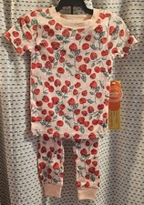 Wonder Nation Strawberry Pajamas Size 2T