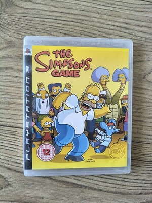   The Simpsons Spiel - PS3 - PlayStation 3 - Komplett mit Handbuch Blue Ray Disc 