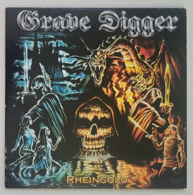 Grave Digger Rheingold Promo CD full album Nuclear Blast papersleeve