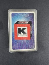 Killark Deck Of Vintage Rare Playing Cards in plastic box