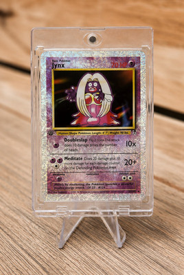 WOTC Pokemon TCG Jynx 32/102 Legendary Collection Reserve Holo Fireworks 2002