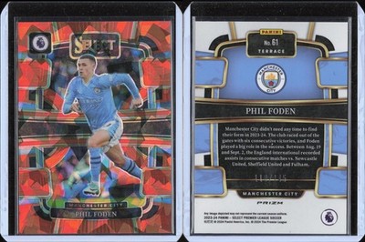2023-24 Select English Premier League Orange Ice #61 Phil Foden 110/145