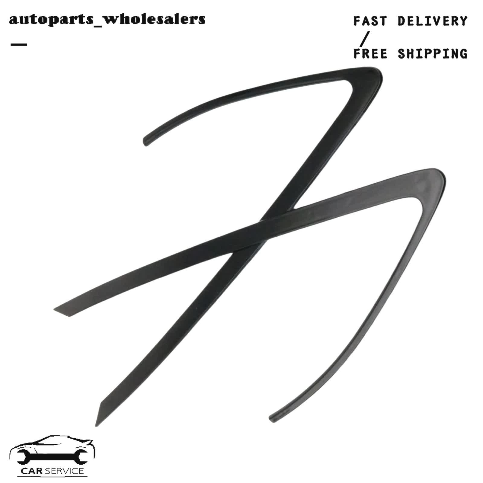 2x Rear Right & Left Side Quarter Window Trim for RX330 RX350 RX400h 2004 - 2008