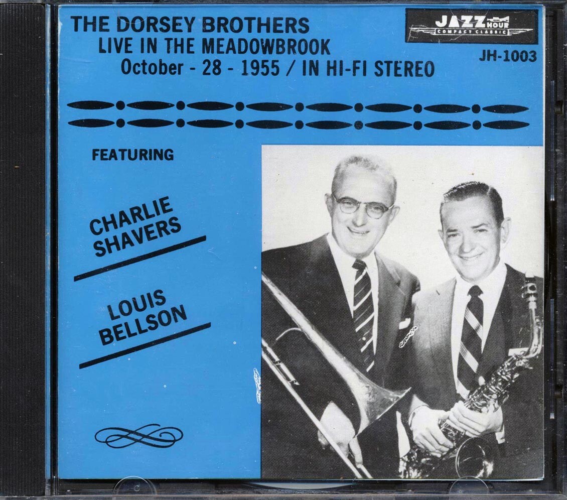ДИСК The Dorsey Brothers, Чарли Шейверса, Луиса Беллсона - Live In The Meadowbrook