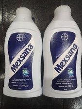2 PACK BAYER MEXSANA DEODORANT  ANTI BAD ODOR POWDER 5.6 OZ EACH EXP. 09/2026