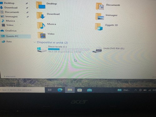 Acer TravelMate tm8372-384g50mnkk Intel I5 480M Windows 10 pro SSD 120gb ram 4gb - Foto 4 di 7