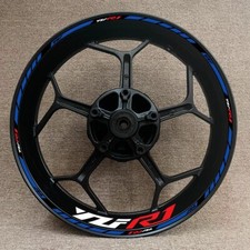 For Yamaha YZF-R1 Wheel Hub Decal Wheel Rim High Quality Reflective Sticker