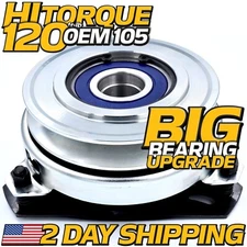 HiTorque 120ftlb (OEM 105) PTO Clutch fits John Deere AM123123 5215-34 5215-9