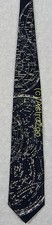 CONSTELLATIONS PLANISPHERE STAR SPACE ASTRONOMY Museum Artifacts Silk tie NEW
