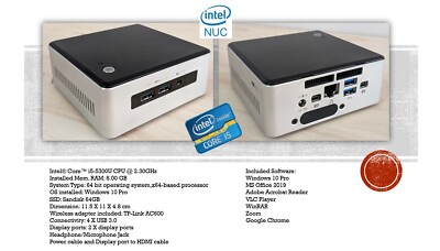Intel NUC Core i5 with Win 11 Pro 23H2